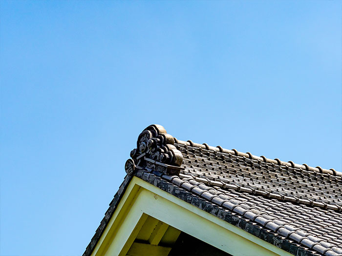 強風に強い安定した瓦屋根